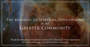 PGC – Chapter 6 – The-Meaning-of-Spiritual-Development-in-the-Greater-Community